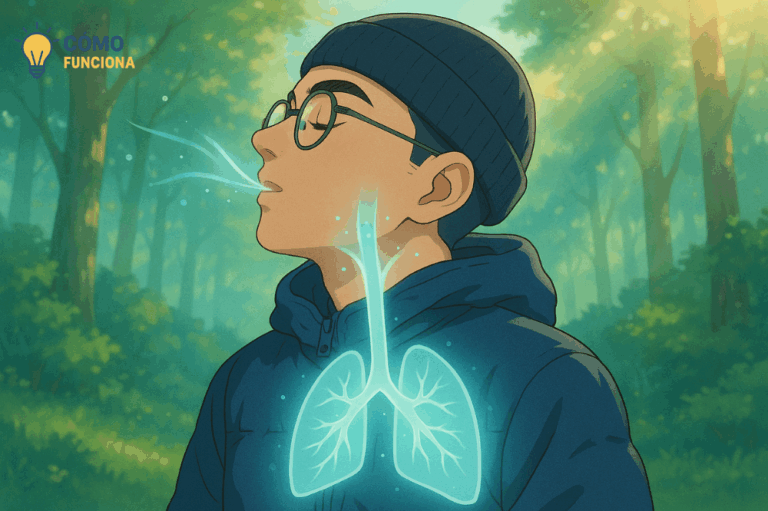 Cómo Funciona la Respiración: Intercambio de Gases en los Pulmones