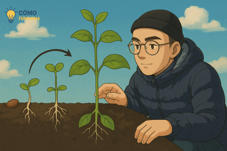 Cómo Funciona el Crecimiento de una Planta: De Semilla a Planta Adulta