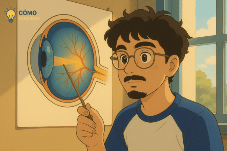 Cómo Funciona el Ojo Humano Capturando Luz para Ver el Mundo