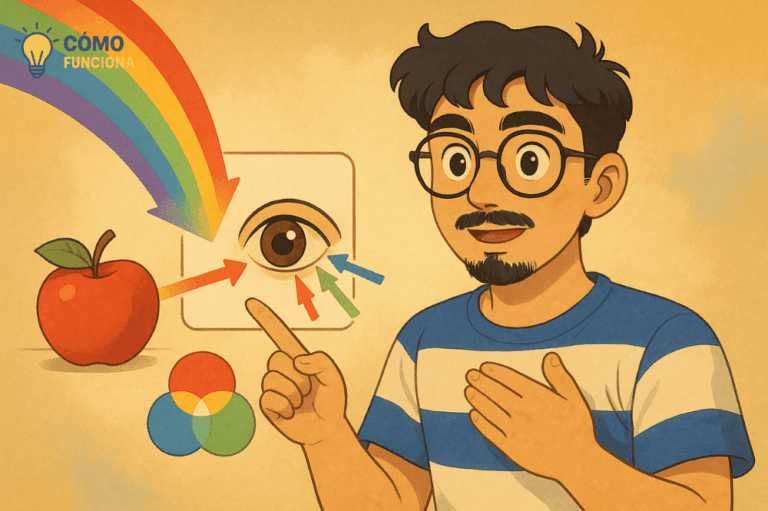 Cómo Funciona la Percepción del Color Luz, Objetos y Nuestros Ojos