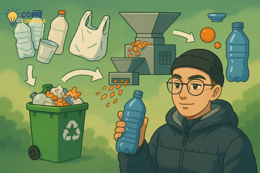 Cómo Funciona el Reciclaje de Plástico: Reutilizando Materiales Sintéticos