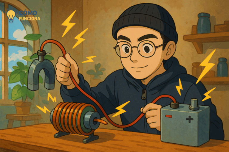 Cómo Funciona un Electroimán: Magnetismo Creado por Electricidad