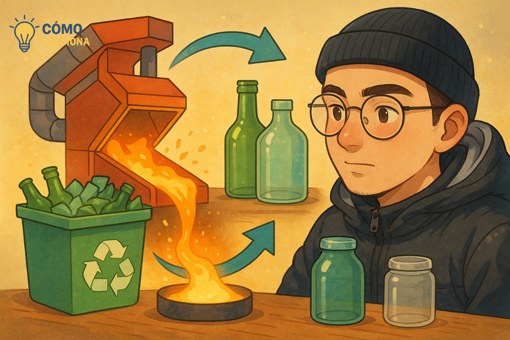 Cómo Funciona el Reciclaje de Vidrio: Fundir para Crear Nuevos Envases
