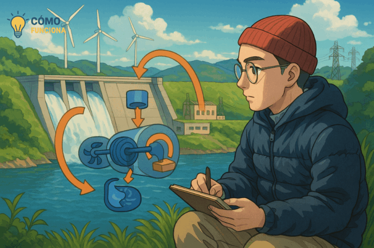 Cómo Funciona la Energía Hidroeléctrica: Electricidad con la Fuerza del Agua