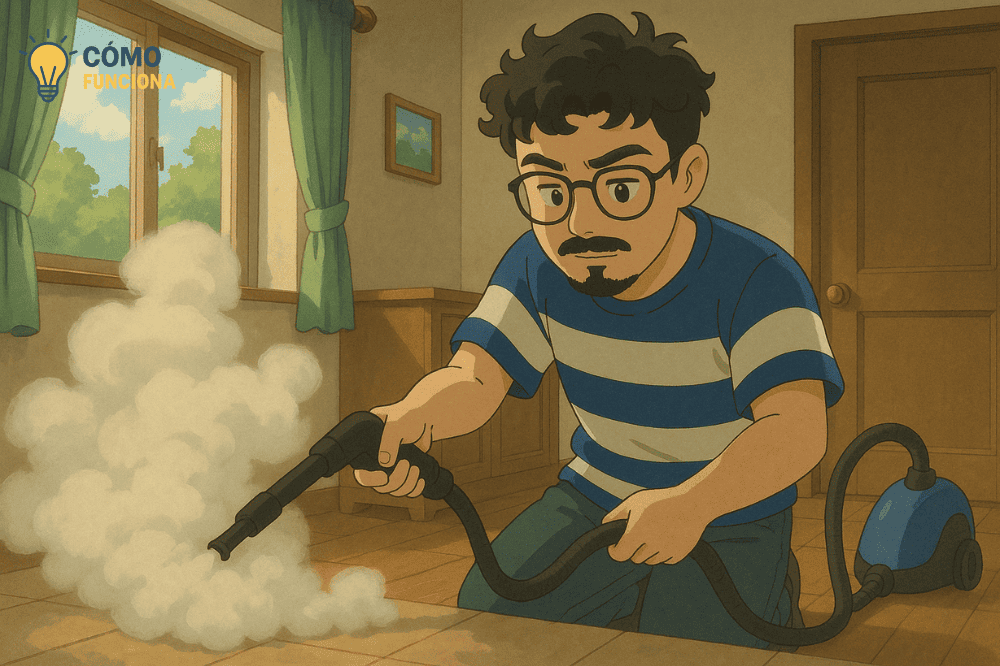 Cómo funciona el limpieza con vapor