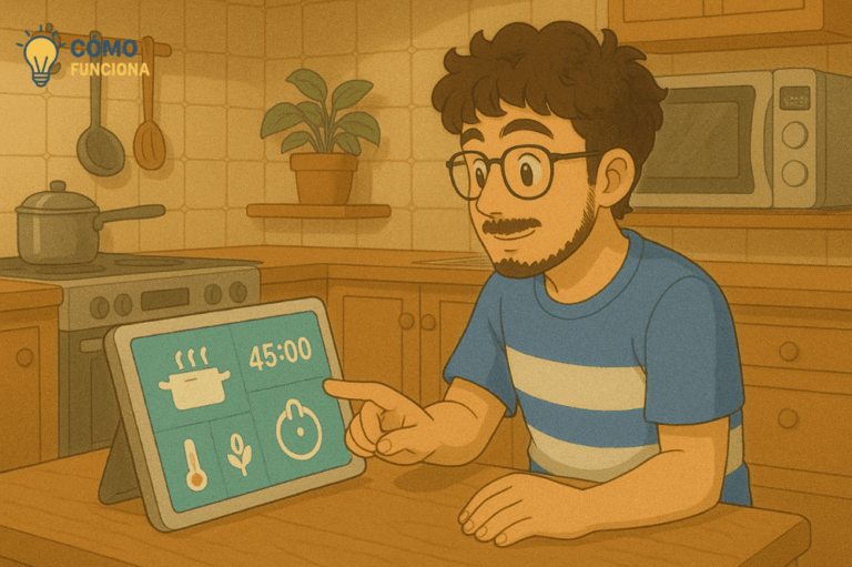 Cómo funciona los cocinas inteligentes