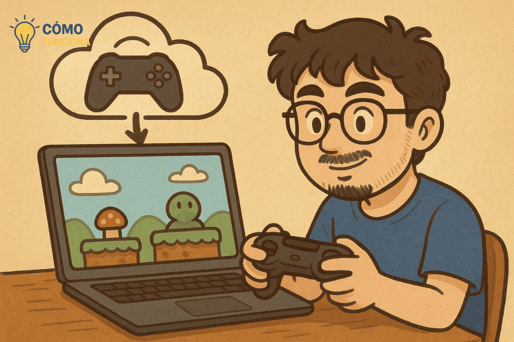 Cómo funciona la videojuegos en la nube