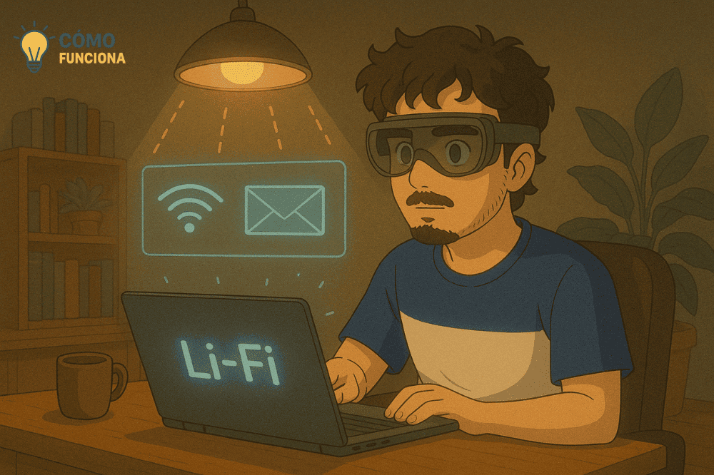 Cómo funciona la tecnología Li-Fi